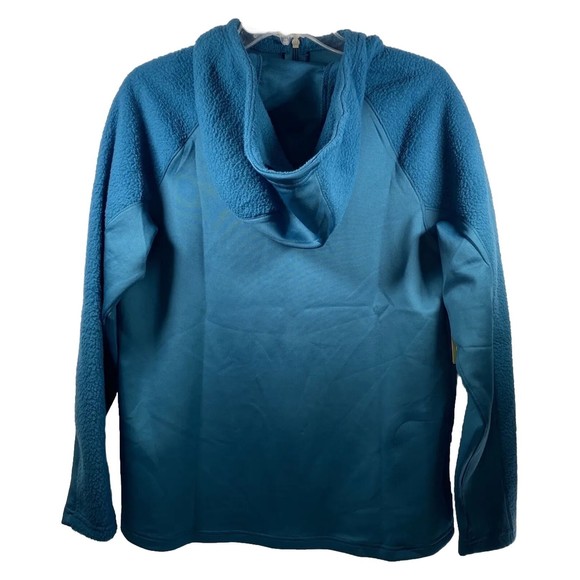 Nautica Competition Woman’s Fleece Full Zip Hoodie Jacket Ink Blue Sz Large NWT - Picture 2 of 12